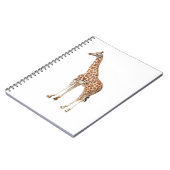 Giraffe met lange nek notitieboek (Linkerzijde)