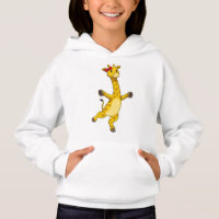 Giraffe met lint