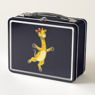 Giraffe met lint