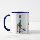 Giraffe met Neckties Mok (Links)