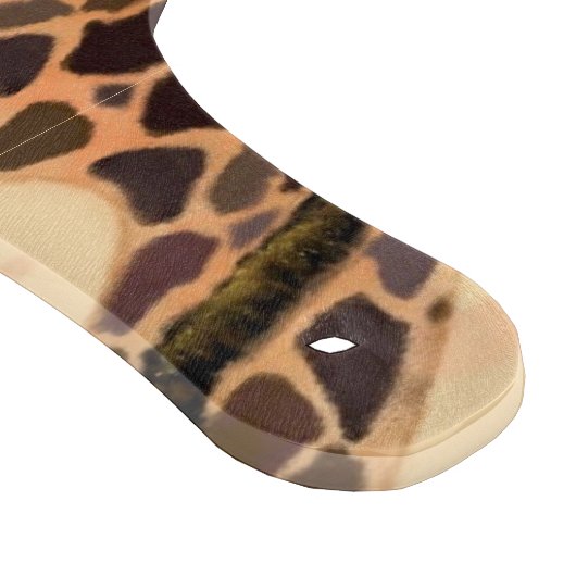 Giraffe met Roos snijraad - Fun Snijplank (Hoek)