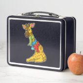 Giraffe met Scarf (In situ)