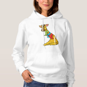 Giraffe met Scarf Hoodie
