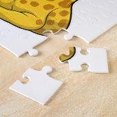 Giraffe met Scarf Legpuzzel (Zijkant)