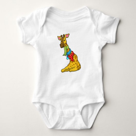 Giraffe met Scarf Romper (Voorkant)