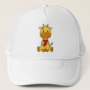 Giraffe met Scarf Trucker Pet