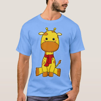 Giraffe met sjaal 1 t-shirt