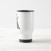 Giraffe met Steampunk zonnebrillen Reisbeker (Center)