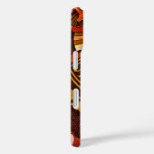 Giraffe met twee ponytails kunst Case-Mate iPhone case (Achterkant / Rechts)