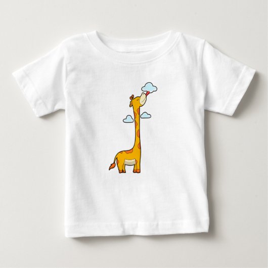 Giraffe met wolken (Voorkant)