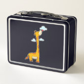 Giraffe met wolken (Achterkant)