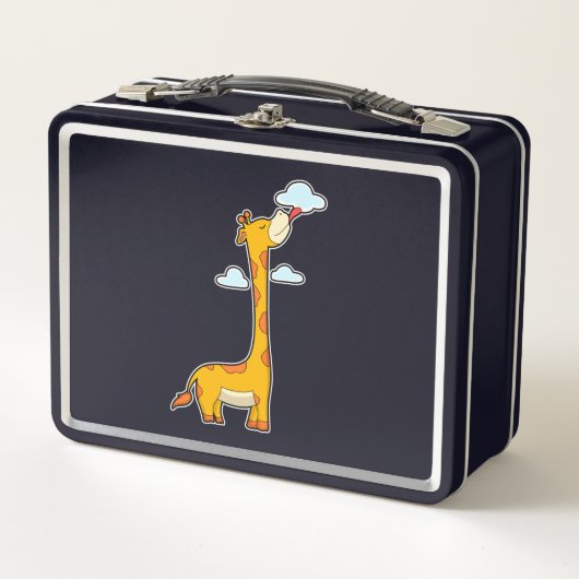 Giraffe met wolken (Voorkant)