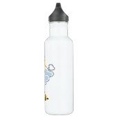 Giraffe met wolken waterfles  (Rechts)