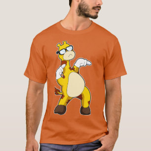 Giraffe met zonnebril 2 t-shirt