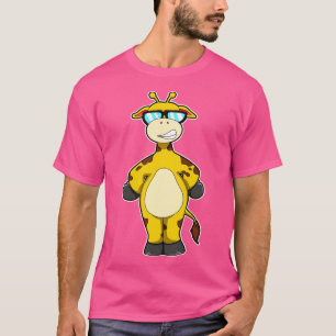 Giraffe met zonnebril 3 t-shirt