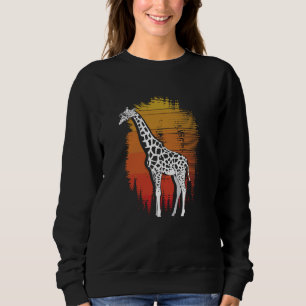 Giraffe met zonnebril Cute Animal for Men Women Trui