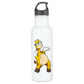 Giraffe met zonnebril waterfles  (Voorkant)