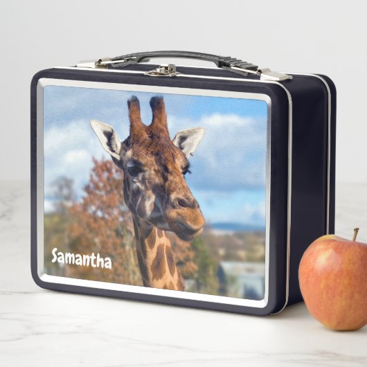 Giraffe Metal Lunchbox (In situ)