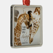 Giraffe Metalen Ornament (Rechts)