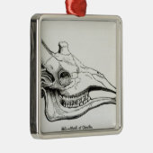 Giraffe Metalen Ornament (Rechts)