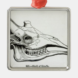 Giraffe Metalen Ornament