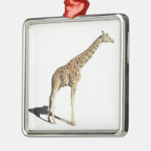 Giraffe Metalen Ornament (Links)