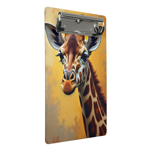 Giraffe Mini Klembord (Schuin)