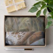 Giraffe Moeder Baby Close-up Decoupage Tissuepapier (Geschenk)