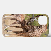 Giraffe moeder en Baby in Kenia Case-Mate iPhone Case (Achterkant (horizontaal))