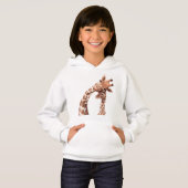 Giraffe moeder en knuppels (Voorkant volledig)