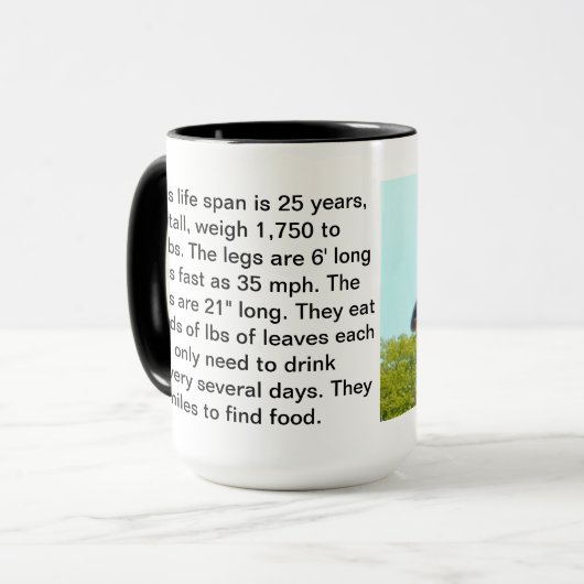 Giraffe Mok (Voorkant links)