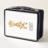 Giraffe monogram. Leuk modern (Voorkant)