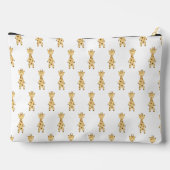 Giraffe monogram, schattig kinder etui (Achterkant)