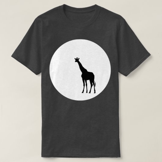 Giraffe Moon Fine Giraffe Giraffes T-shirt (Design voorkant)