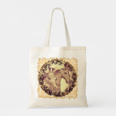 Giraffe Moon Tote Bag (Achterkant)