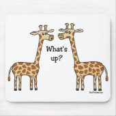 Giraffe mousepad muismat (Voorkant)