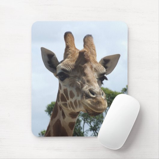 Giraffe Mousepad Muismat (Met muis)