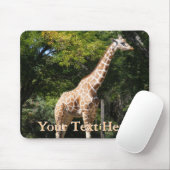Giraffe Mousepad Muismat (Met muis)