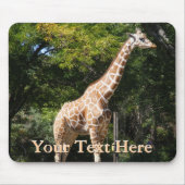Giraffe Mousepad Muismat (Voorkant)