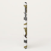 Giraffe naadloos gele patroon Case-Mate iPhone case (Achterkant/links)