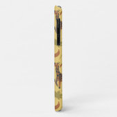 Giraffe naadloze gele ondergrond patroon Case-Mate iPhone case (Achterkant/links)