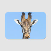 Giraffe Naamplaatje (Voorkant)