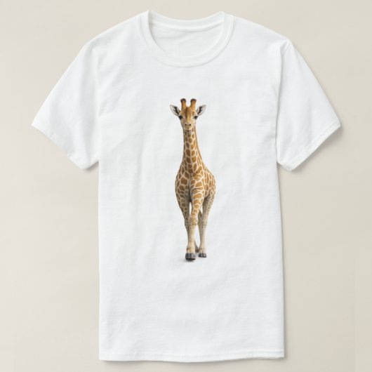 Giraffe Nadert T-shirt (Design voorkant)