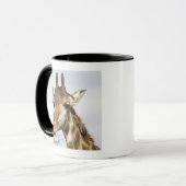 Giraffe, Nationaal Park Kruger, Zuid-Afrika Mok (Voorkant links)