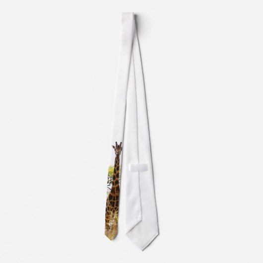 Giraffe Necktie - internationaal populair Stropdas (Achterkant)