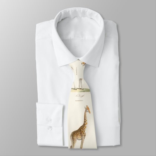 Giraffe Necktie Stropdas (Gebonden)