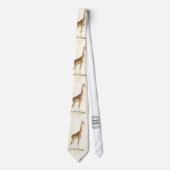 Giraffe Necktie Stropdas (Voorkant)
