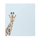 Giraffe Notitieblok (Voorkant)