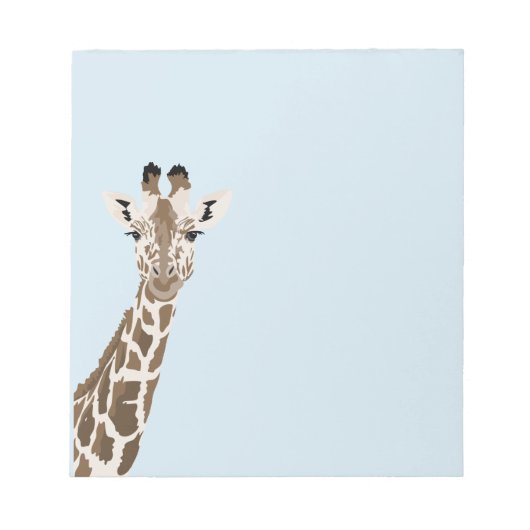 Giraffe Notitieblok (Voorkant)