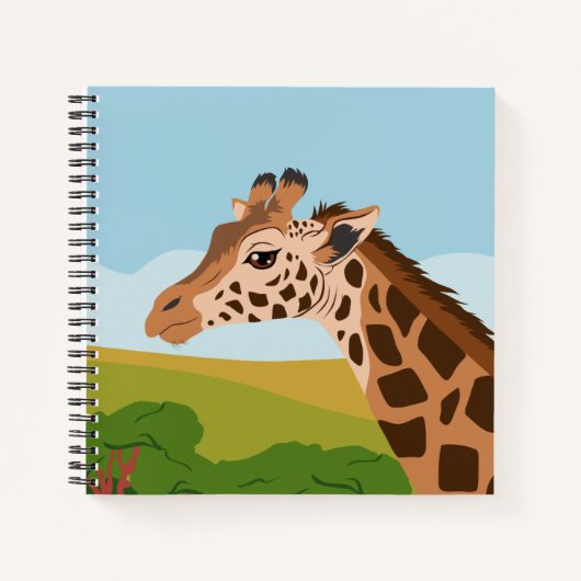 Giraffe Notitieboek (Voorkant)